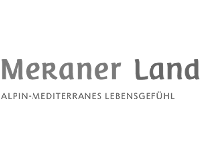 Partner Logo: Meran & Umgebung  (Schwarz Weiß)