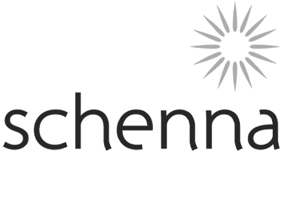 Partner Logo: Schenna (Schwarz Weiß)